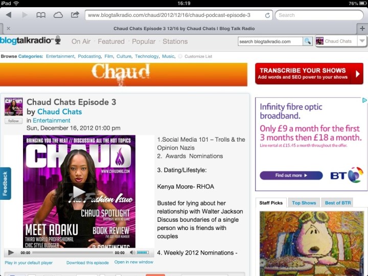 Chaud Podcast